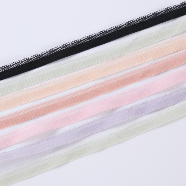 Custom nylon spandex bra underwear strap elastic band webbing tape for sewing