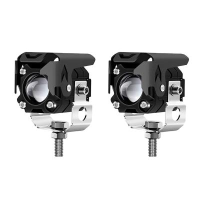 Lâmpadas de nevoeiro de condução LED de motocicleta YAYE de longa vida 60W Luzes de projeto de âmbar e branco