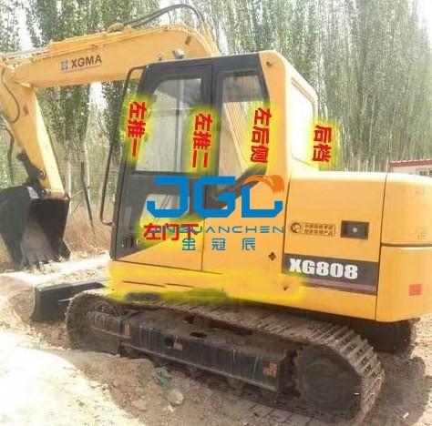 Front Windshield 808 806 909F 815 Excavator Rear Gear Right Arm Glass