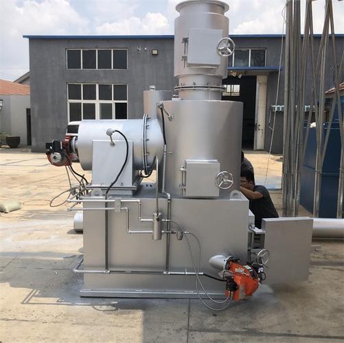 Industrial Waste Incinerator with 800-1200 Degrees Celsius Range and Carbon Steel Construction for Customizable Waste Disposal