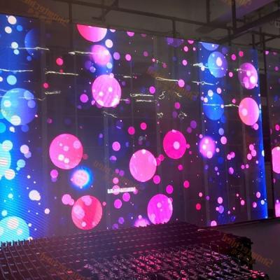 Tela de exposição transparente do diodo emissor de luz P3.9