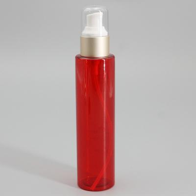 Tela vermelha que imprime a garrafa plástica do pulverizador do ANIMAL DE ESTIMAÇÃO 140ml de 151mm