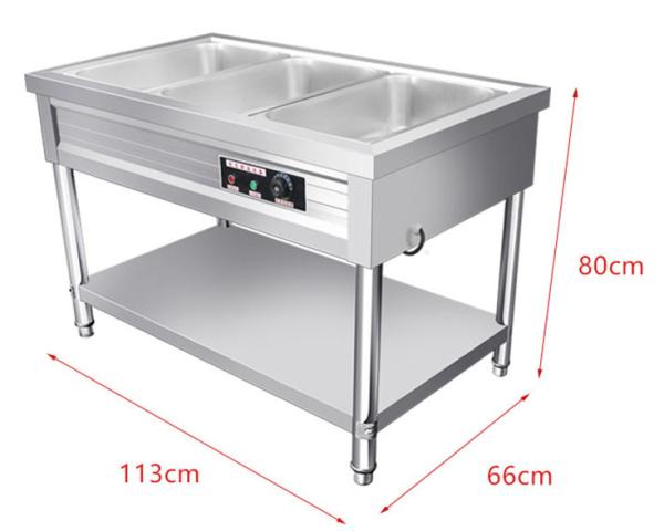SS Thermal Insulation Commercial Buffet Equipment Hot Food buffet serving trays