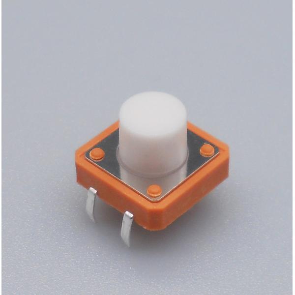 Industrial Equipment Miniature Tactile Switch Copper Terminal With Metal Cover