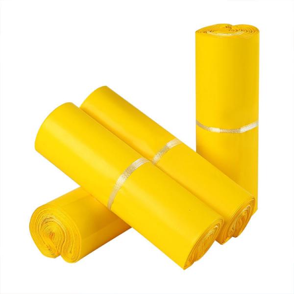 Portable Waterproof Plastic Courier Bag , Self Adhesive Poly Bags For Shipping