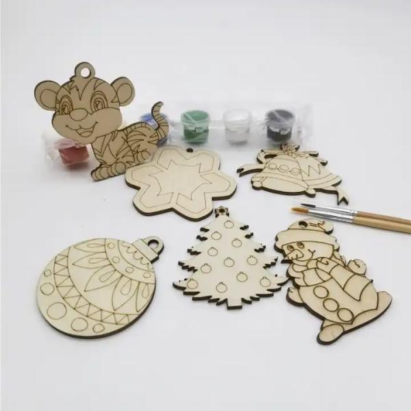 New home appliances beautifully decorated wood chips