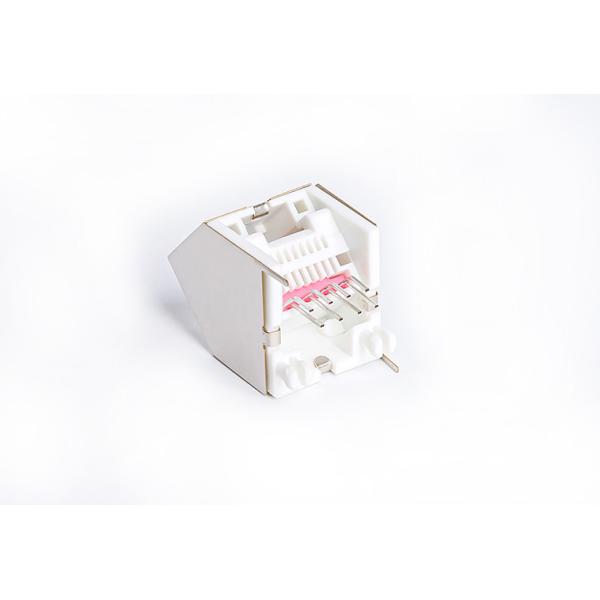 45の°のオリエンテーション8の位置TM52C811EXX4Wの上のUL94V-0 RJ45 PCBジャックの掛け金