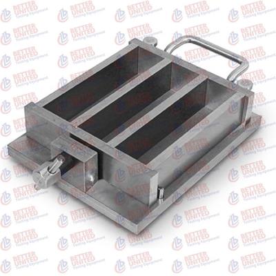Equipamento de testes de aço do cimento do molde de três grupos