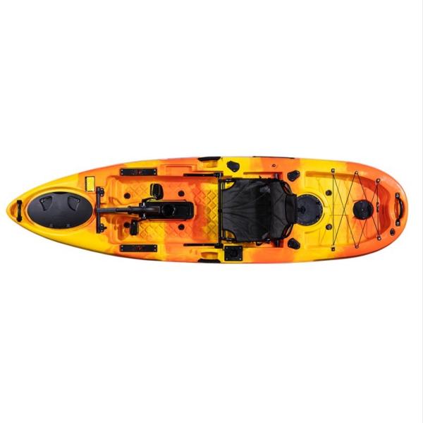 Best 10ft 3.16m 1 Paddler Pedal Power Motor Fishing Kayak With Pedal