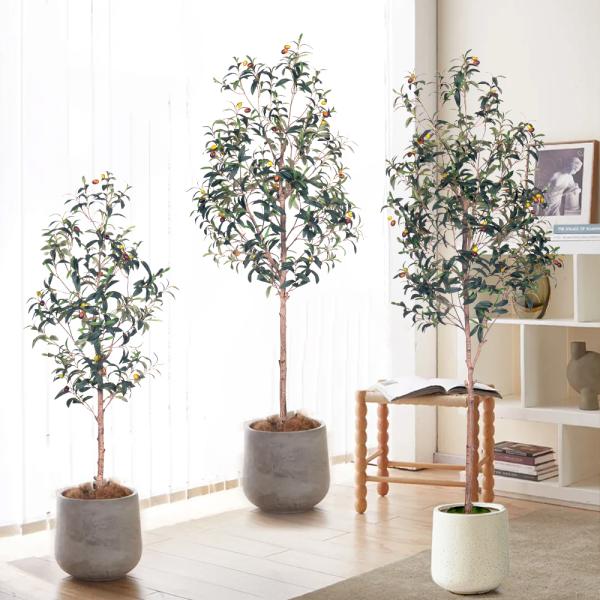 Artificial Olive Tree Indoor - Realistic Faux Olive Trees Wholesale for Home & Office