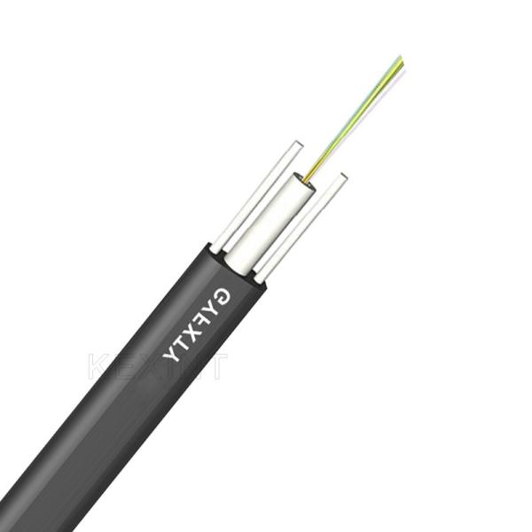 Cabo de fibra óptica KEXINT GYFXTY FTTH 2 - 24 fibras Tipo de feixe central externo