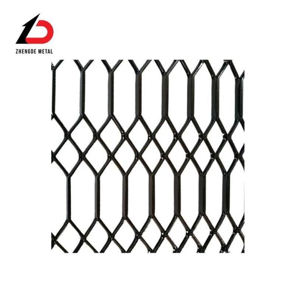 Stainless Steel Mesh 316 Diamond Shape Wall Sheet Panel Powder Coated Expanded Metal Mesh