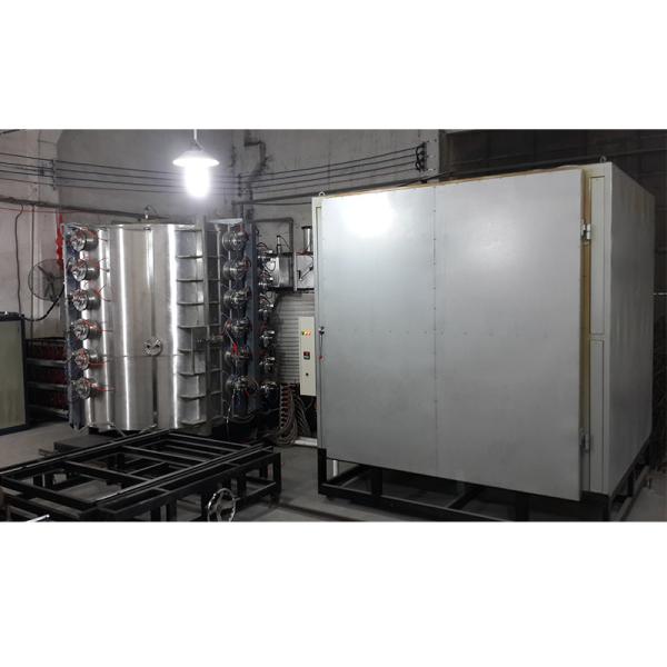 Máquina cerâmica do chapeamento de ouro do vácuo do íon PVD do arco de Sanitaryware da eficiência elevada da grande capacidade multi
