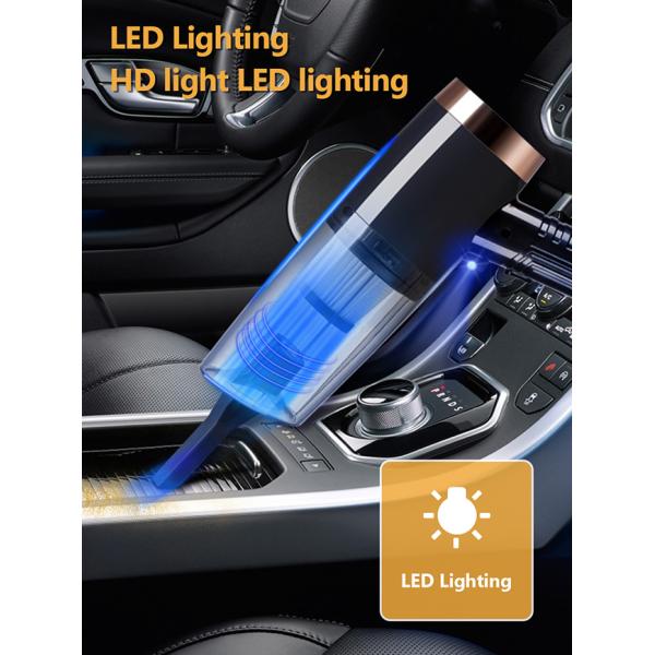 120W Rechargeable Wireless Handheld Car Vacuum Cleaner Mini Cyclone Strong Suction