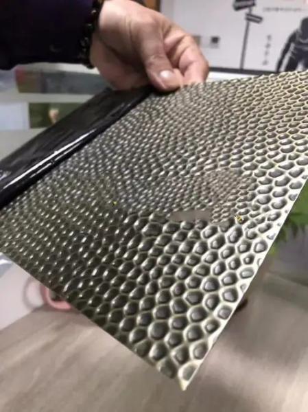 Ss 304 Ss316 Perforated Stainless Steel Plate Sheet Embossed Checkered Decorative ASTM Pattern