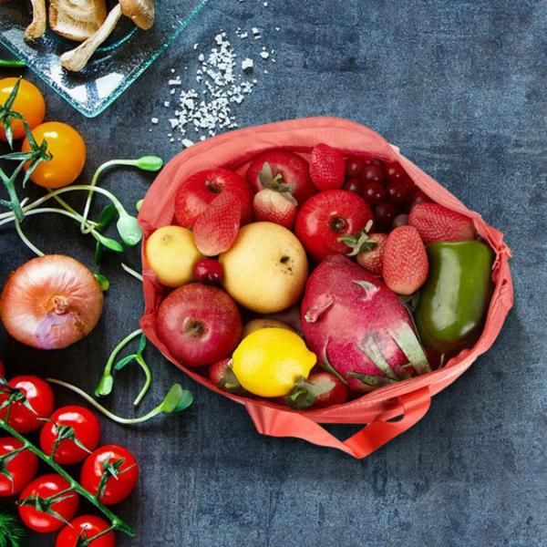 Хозяйственные сумки водоустойчивой ткани Оксфорда многоразовые, складной Тоте бакалеи