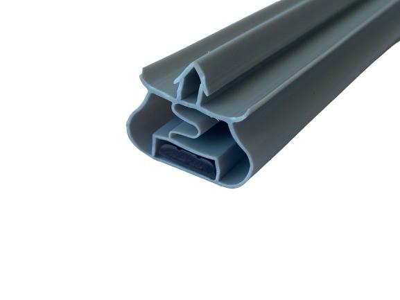 Duração de vida útil Segredo de porta de armazenamento a frio Pvc borracha plástica tiras de juntas perfil extrudido