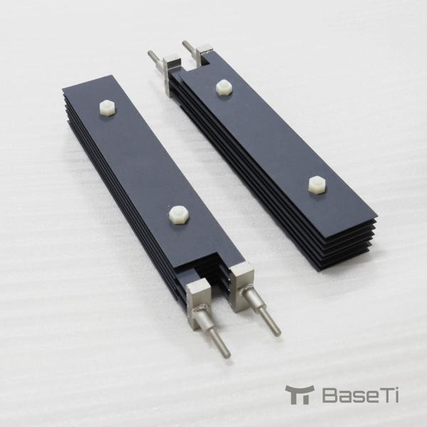 ISO9001 Industrial  Titanium Electrode Mmo Tubular Anode Titanium Anode Plate