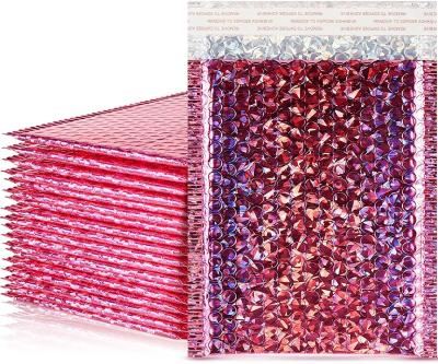 CTCX Custom Bubble Mailer Holographic Pink Holographic Bubble Mailer Holographic Bubble Packages