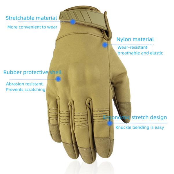 Touch Screen Waterproof Riding Gloves Anti Slip Wear Resistant