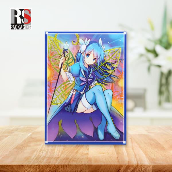 Cartões de jogos de pipoca personalizados 67x93 Protector de cartão de anime