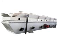 O secador de leito fluidizado horizontal 420kg/H do tratamento de sementes integrou a queda que vibra