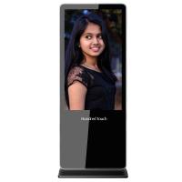 Freestanding 32 Inch Android Advertising Digital Posters With Infrared Touch USB Plug And Play