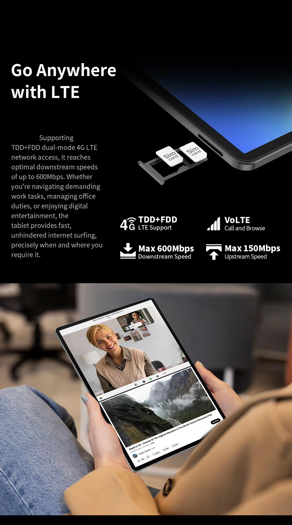 Kinstone Ultra Large Screen 14.1 Inch Tablet Pc 16+512GB Phone Call tablet 12000mAh 5G WiFi GPS Pad Maxpad Laptop Google Play+Free Gifts