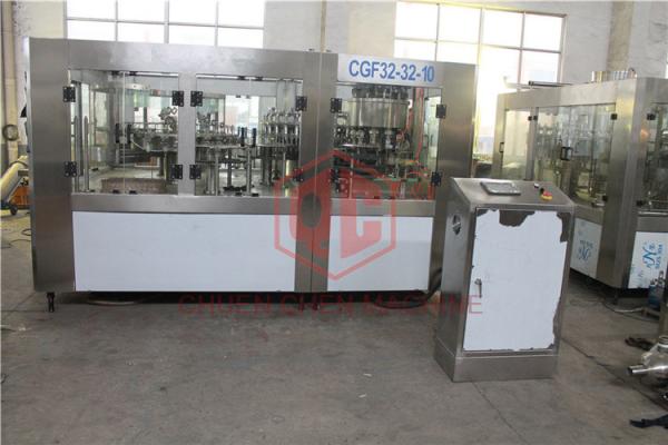 Anti - Foam Plastic Bottle Hot Juice Filling Machine For Beverage Production Line