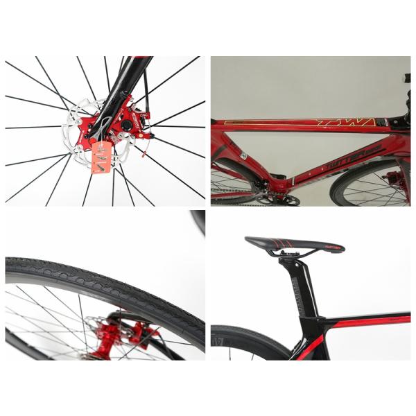 Disc-brake Hubs T800 Carbon Frame Gravel Bike SNIPER2.0 700C Carbon Road Bike 24 Speed
