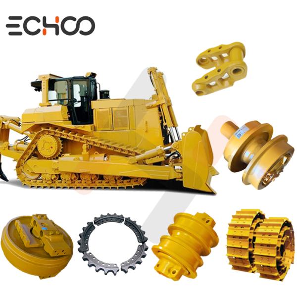 Bulldozer D11R Roller inférieur Roller supérieur Sprocket Track Link Assy Parties du châssis fournisseur