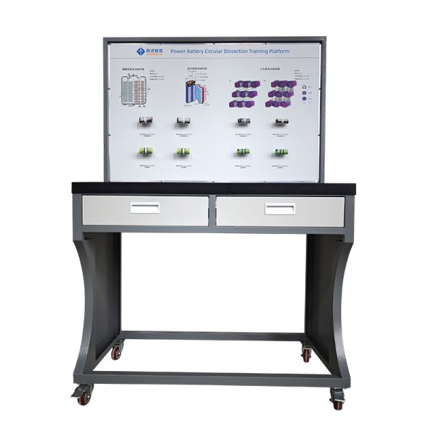 Premium Cylindrical Lithium Battery Metal Dissection Training Platform for Automotive Education Learning