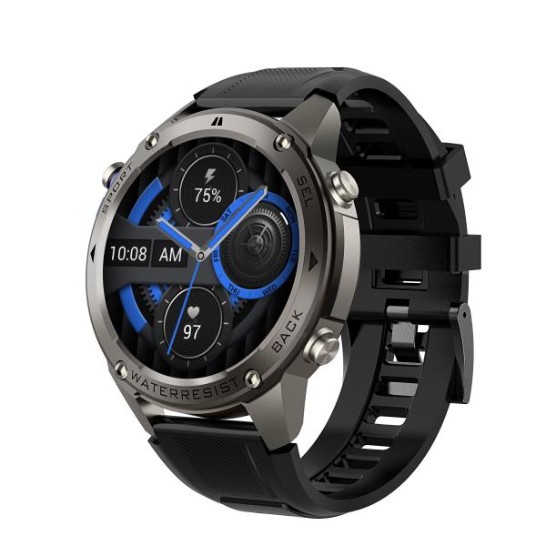 Reloj inteligente BT Call para hombres 2025 con pantalla AMOLED de 1.43 y GPS