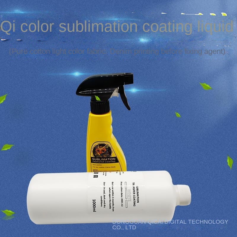 Thermal for Sublimation for Coating Liquid Wholesale Pre-Treatment Spray for Light-Colored Denim Materials Screen Printing Model
