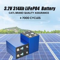 EU CATL 314AH 3.2V Grade A LiFePO4 Lithium Battery Cell for 12V 24V 48V Off-grid Energy 