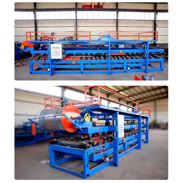 Fireproof Rock Wool Sandwich Panel Roll  Sound Insulation High Speed EPS Rockwool Sandwich Roof Tile Panel Production Line
