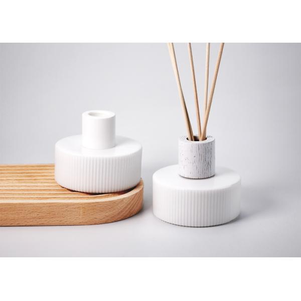 100ml opal white glass aroma bottle, cylinder shape aroma diffuser bottle made by 100% recyclable flint or opal glass