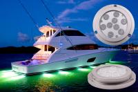 9 * a luz do barco do diodo emissor de luz in1 de 3W Bridgelux 3, fuzileiro naval do diodo emissor de luz do controle 27W de Blutooth ilumina-se