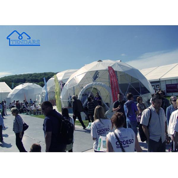 Outdoor Custom Commercial Waterproof PVC Dome Camping Tent On For Conference Storage