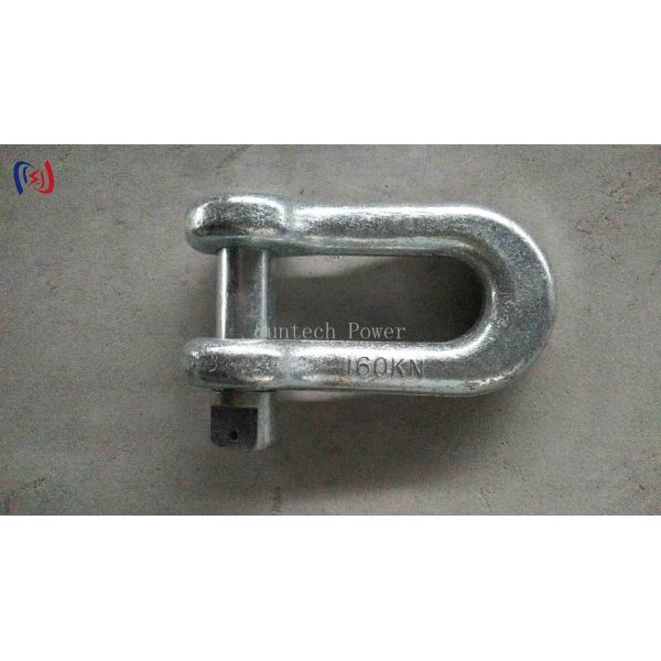 Alloy Steel Lifting Shackle with 10-300KN Rated Load and Hot Dip Galvanized Finish for Power Projects