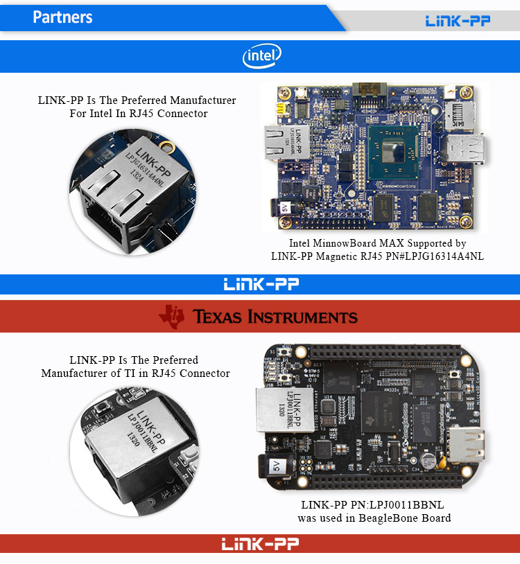XFATM2-C4-4 10/100 инвентарь LPJF46287CNL-2 соединителя локальных сетей RJ45 порта основания-T 1x4