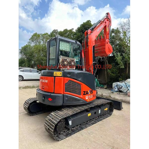 Made in Hitachi zx50U Mini Excavator EPA/CE Certified 700 Working Hours Good Conditio