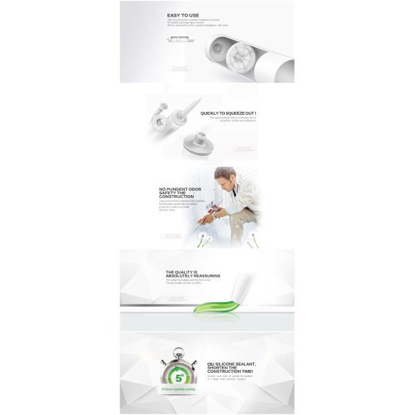 Polymer Silicate Matrix Structural Sealant Weatherproof 18 Mo Integrity