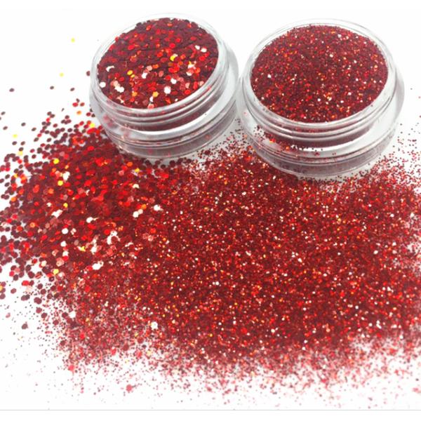 Glitter Art Bulk Holographic Glitter Colorful Glitter Polyester PET Craft Chunky for Christmas Decoration