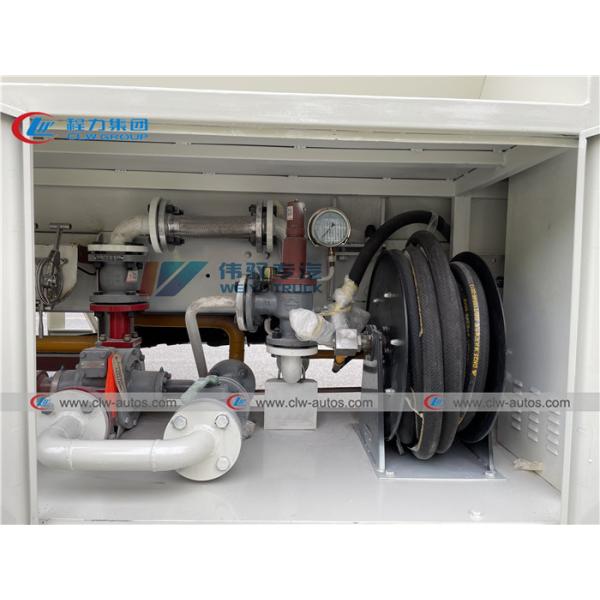 HOWO 15000 Liters LPG Dispenser Truck For Cylinder Refilling