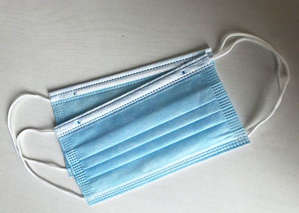 Protection Grade Disposable Dust Mask , 3 Ply  Anti Pollution Dust Mask