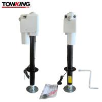 Remorque électrique de cadre blanc d'A Jack 3500lbs avec de doubles lumières pour la caravane