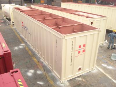 Open Top Sewage Container 40ft High Cube General Purposes Easy Operation