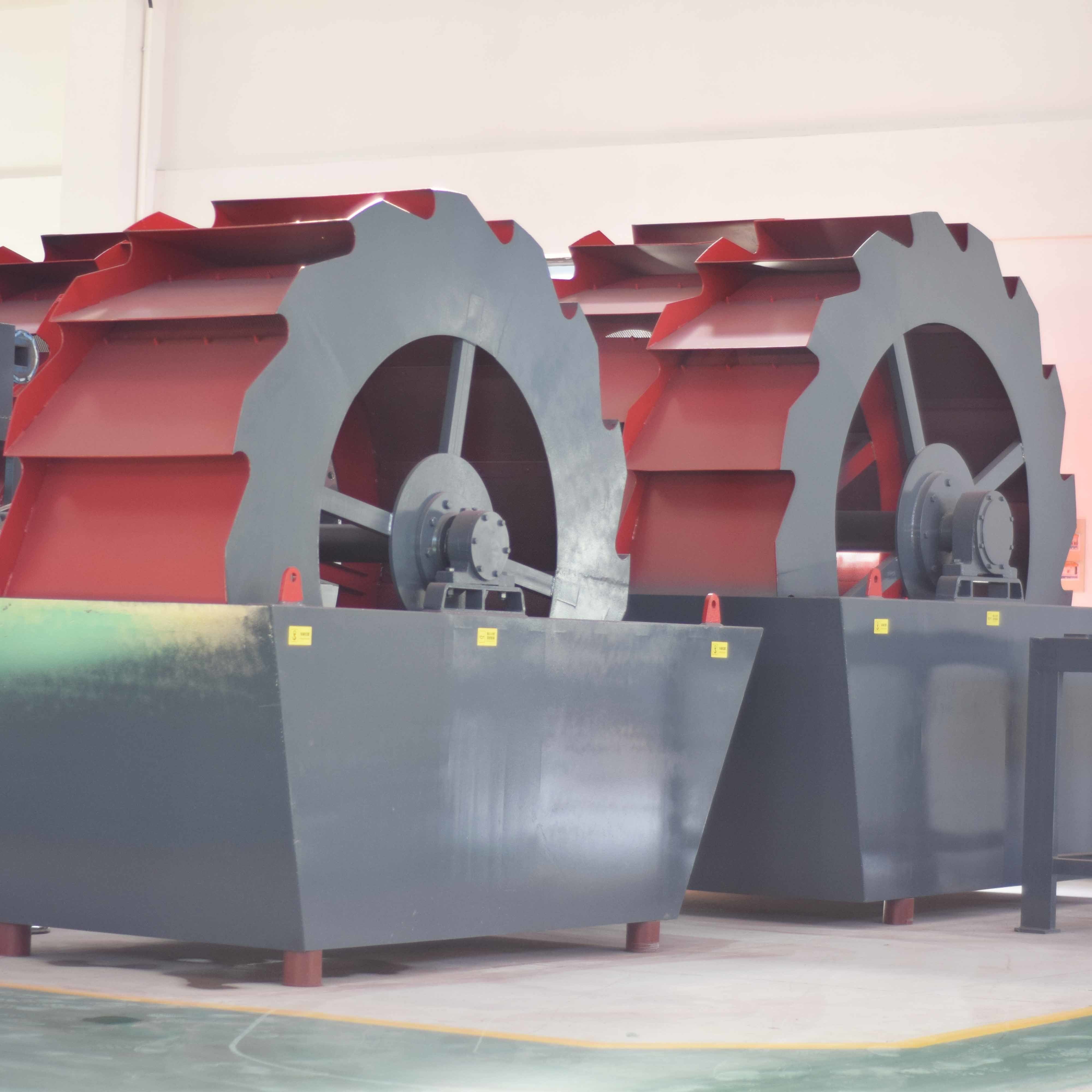 20-60t/h Water Consumption Wheel Sand Washer for in Various Industries