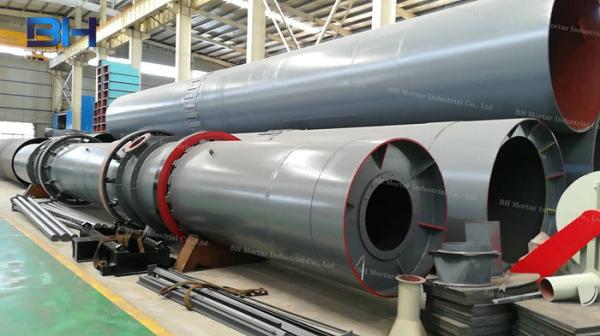 Powerful Industrial Sand Dryer Machine , Single Cylinder Roller Drum Dryer
